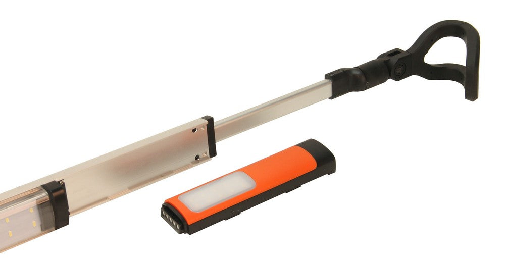 Oplaadbare motorkaplamp met werklamp - Weldingshop