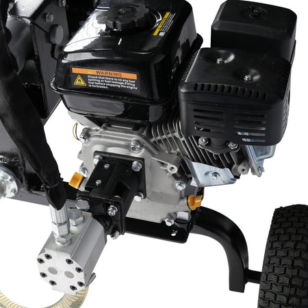 Woodcraft houtklover 12 ton benzine horizontaal - Weldingshop