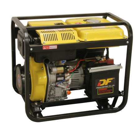 Diesel generator set open type 230V 6kVA with ATS
