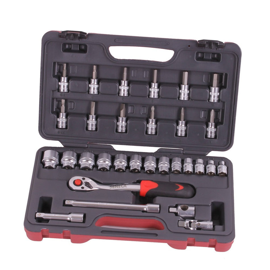 Doppendoos 3/8'' 35 delig sae professioneel - Weldingshop
