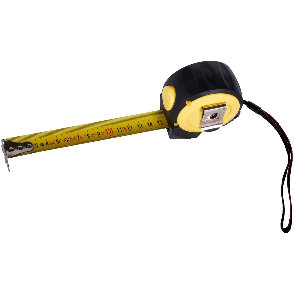 Rolmaat 5m – 25mm blad met automatische vergrendeling - Weldingshop