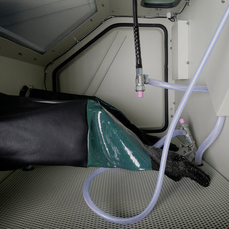 Zandstraalkast 350L met 2 zijdeuren - Weldingshop