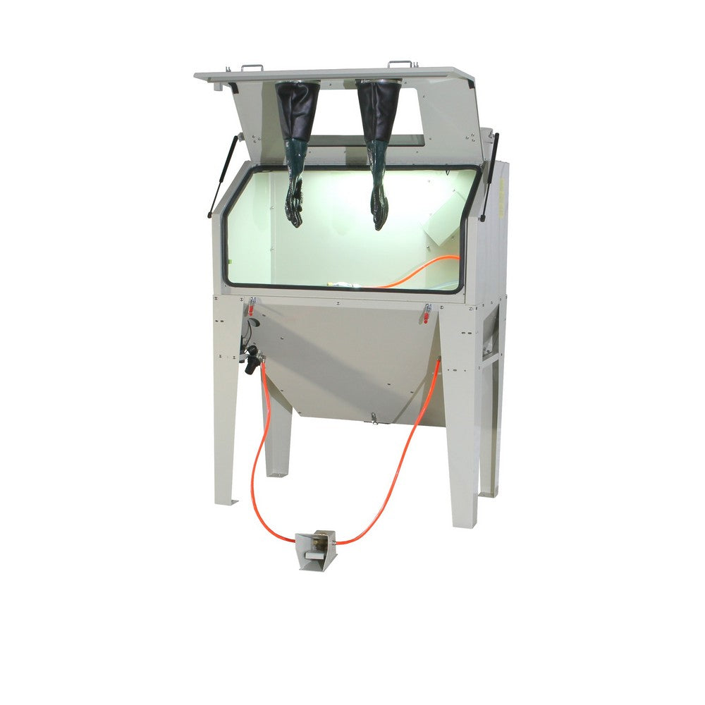 Straalcabine 420L met voordeur - Weldingshop