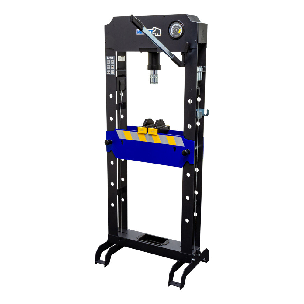 Werkplaatspers handbediend hydraulisch 20 ton - Weldingshop