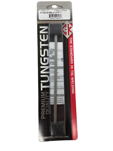 CK Worldwide Tungsten EWG LaYZr™ Chartreuse 1,5% La - Weldingshop