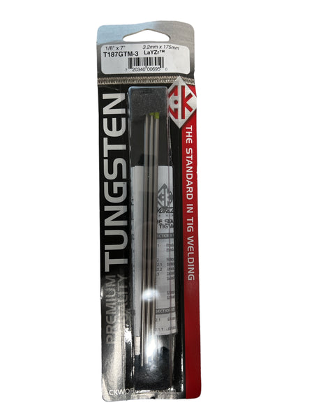 CK Worldwide Tungsten EWG LaYZr™ Chartreuse 1,5% La - Weldingshop