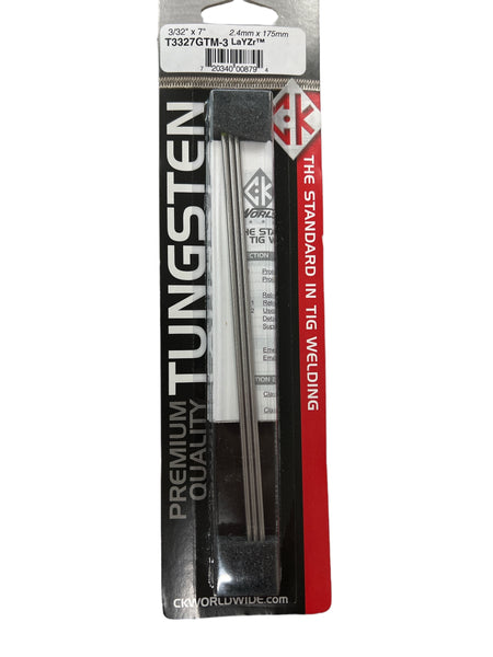 CK Worldwide Tungsten EWG LaYZr™ Chartreuse 1,5% La - Weldingshop