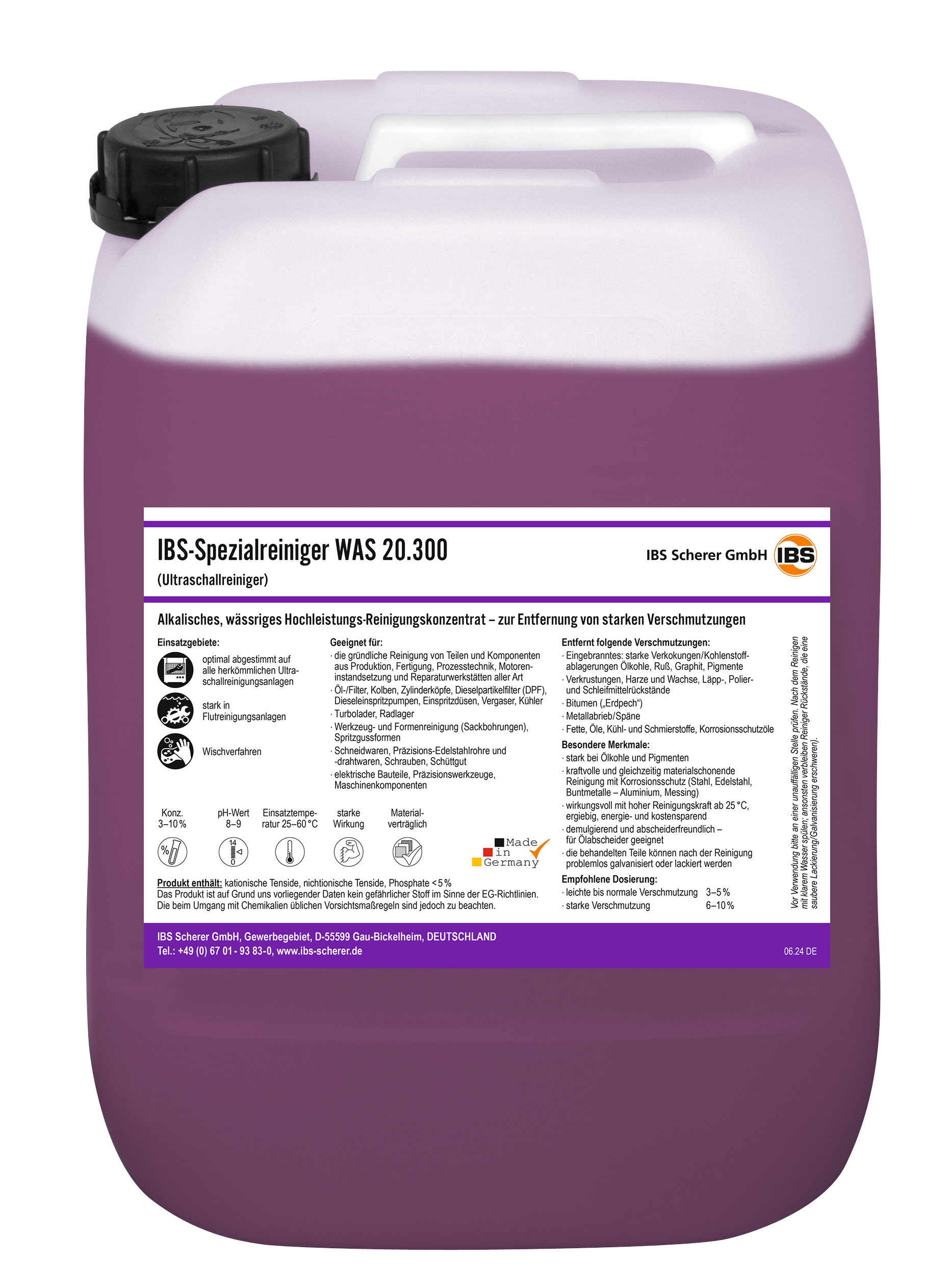 WAS 20.300  20 liter jerrycan - Weldingshop