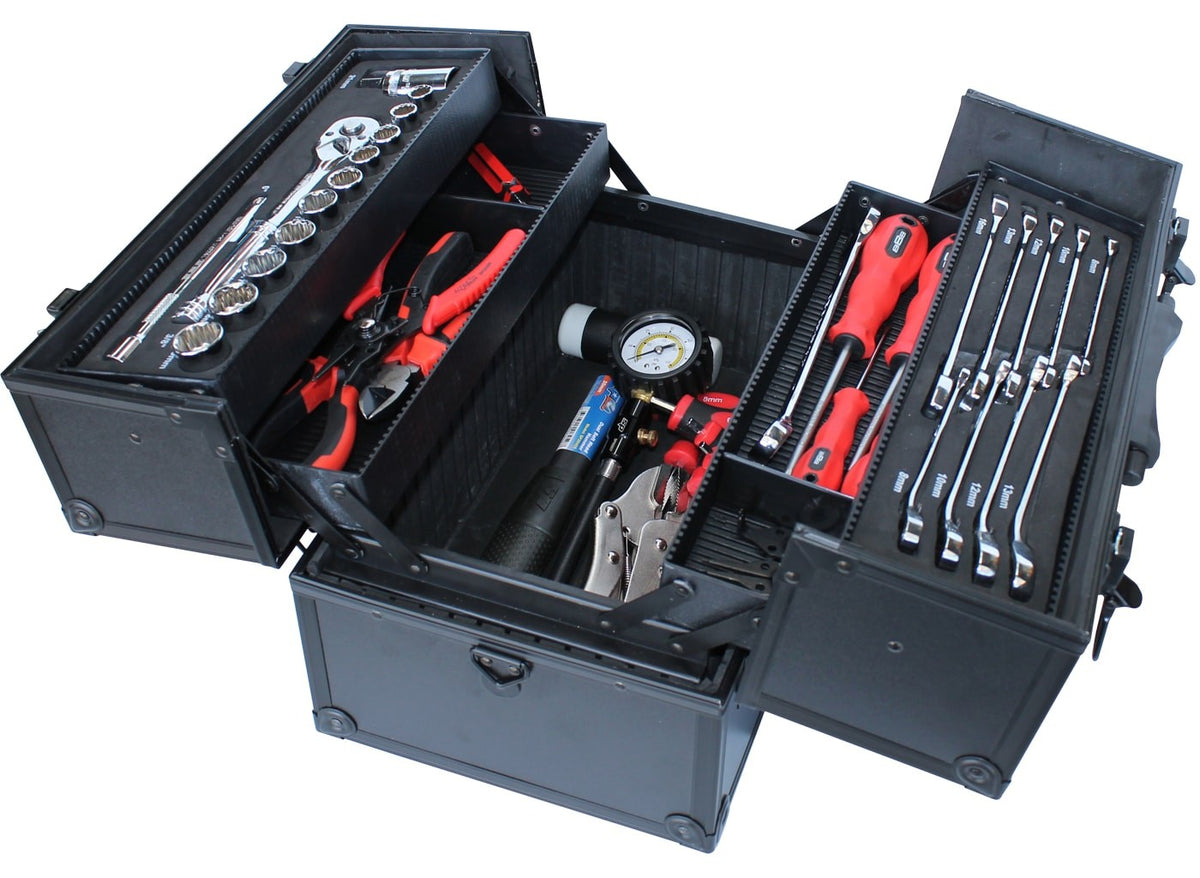 KARTING TOOLKIT IN UITKLAPBARE KOFFER