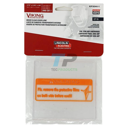 Lincoln Electric INSIDE LENS CLEAR - Weldingshop