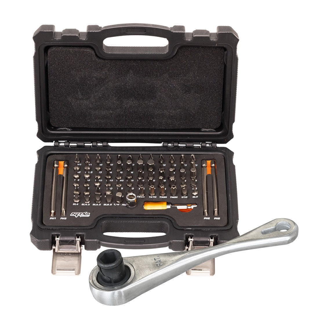 POWER BIT SET 1/4” + MINI RATEL 68 DELIG