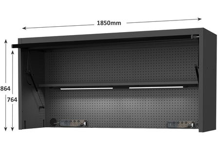 POWERBOARD TOPKIST ZWART USA SUMO SERIES 185CM