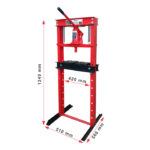 PH1 12 ton hydraulische werkplaatspers - Weldingshop