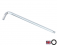 Inch Stiftsleutel 3/16" Chrome