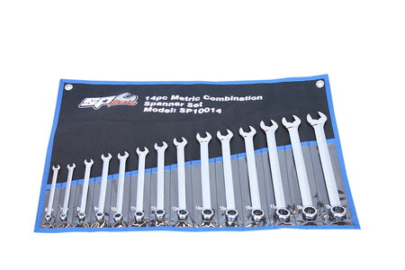 COMBI DEAL 3/8"DOPPENSET EN STEEKSLEUTELS