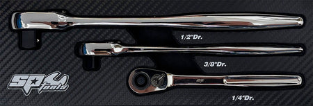 RATEL SET 1/4,3/8,1/2" ULTRA DUN