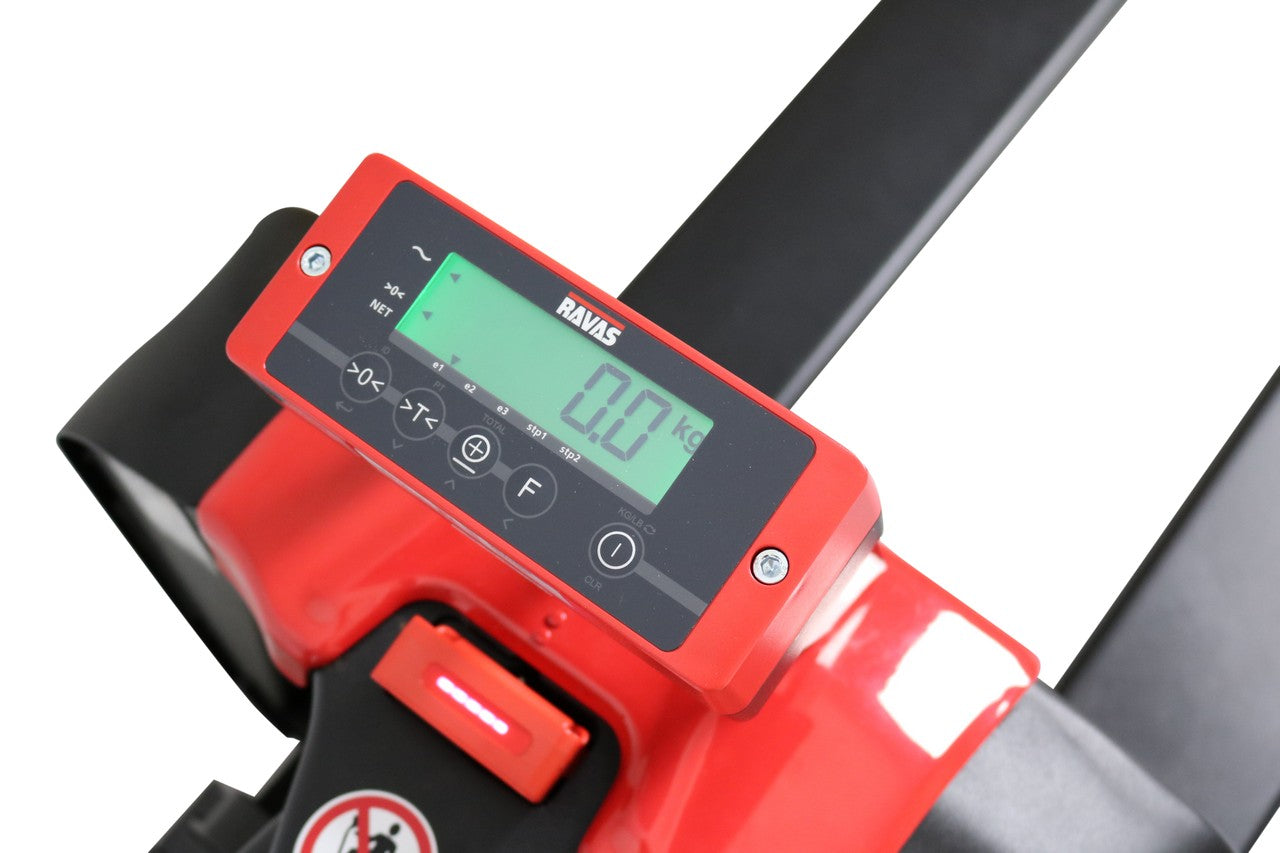 RAVAS Ergo Truck-2 Electrische palletwagen met weegfunctie - Weldingshop