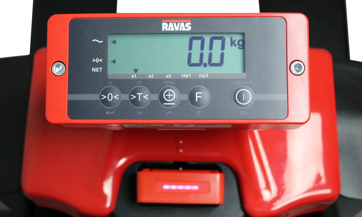RAVAS Ergo Truck-2 Electrische palletwagen met weegfunctie - Weldingshop