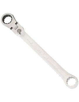 DUBBELE RINGRATEL SLEUTEL MET FLEXIBELE KOP10MM