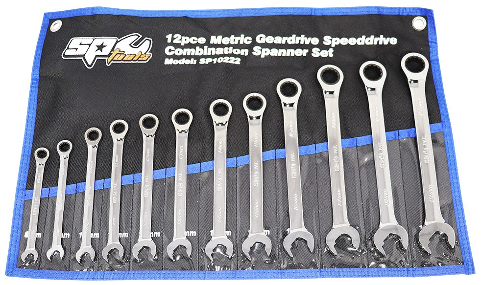 RINGRATEL-STEEKSLEUTELSET  SPEEDOPEN 12 DELIG METRISCH