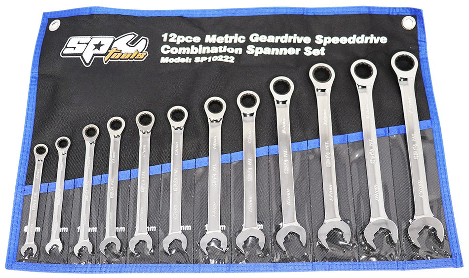 RINGRATEL-STEEKSLEUTELSET  SPEEDOPEN 12 DELIG METRISCH