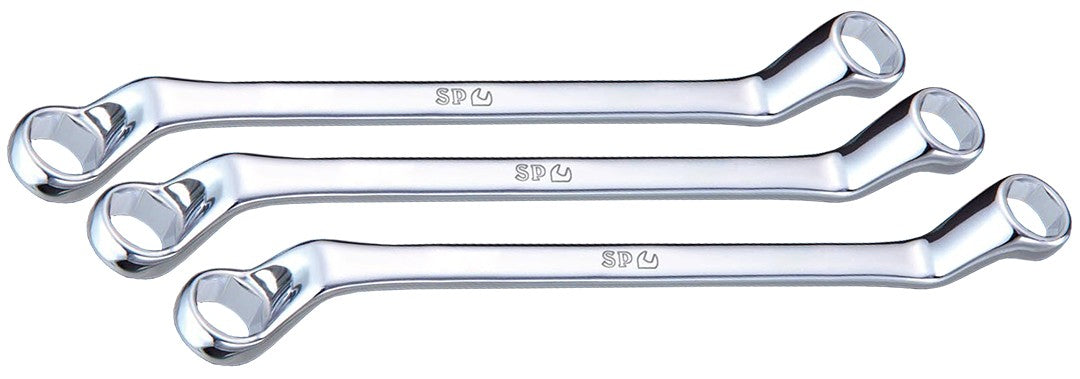 RINGSLEUTEL SET 6-KANT 75GR OFFSET 3 DELIG TBV ONTLUCHTEN REMMEN