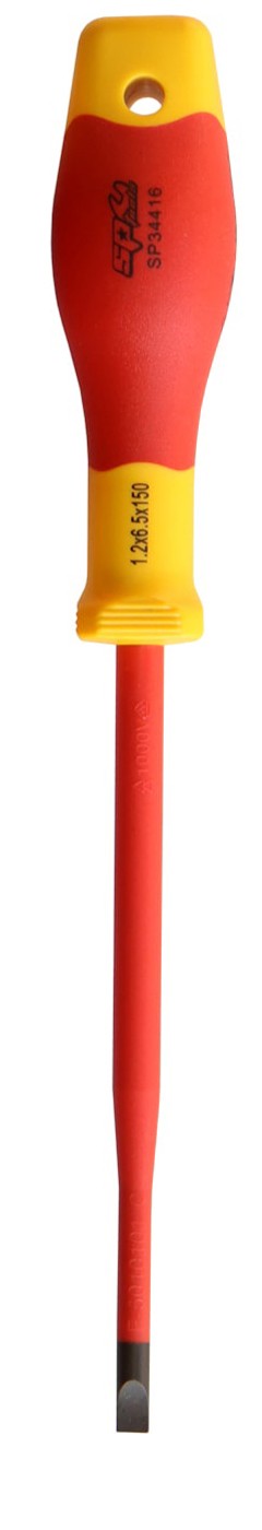SCHROEVENDRAAIER GEISOLEERD VDE PREMIUM ZAAGSNEDE 6.5X150MM