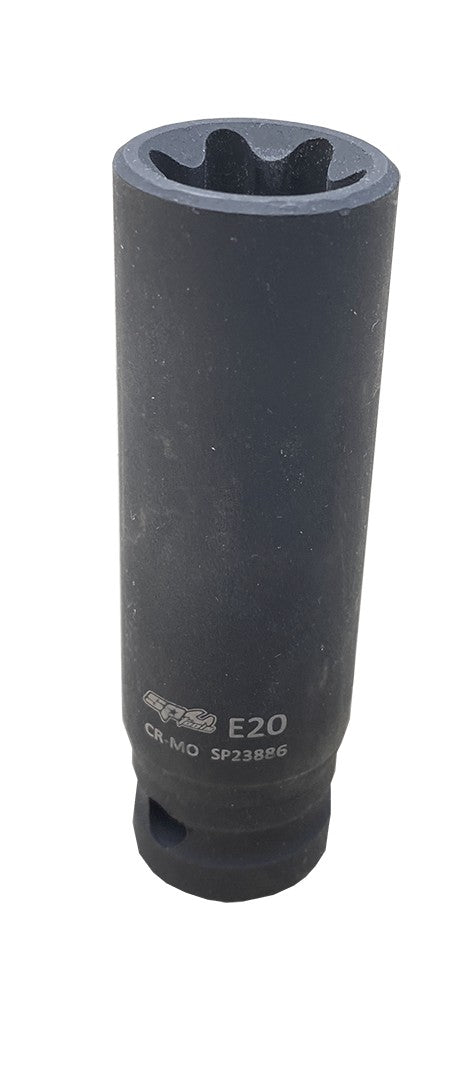 SLAGMOERDOP 1/2" E-TORX E16