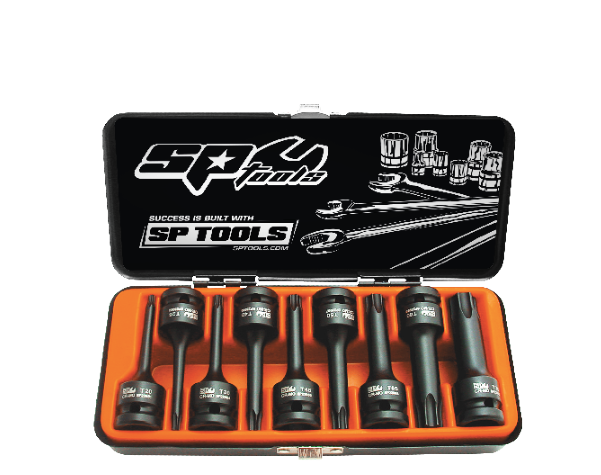 SLAGMOERDOPPENSET 1/2” TORX 9 DELIG