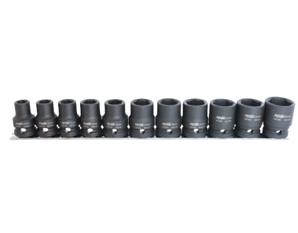 SLAGMOERDOPPENSET OP RAIL 1/2” 6-KANT 11 DELIG