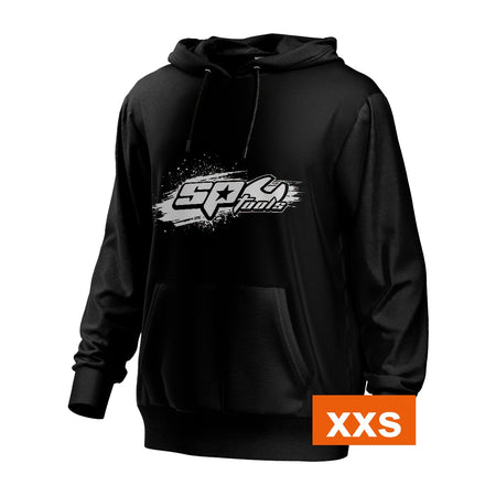 SP HOODIE BLACK AND WHITE SIZE XXS