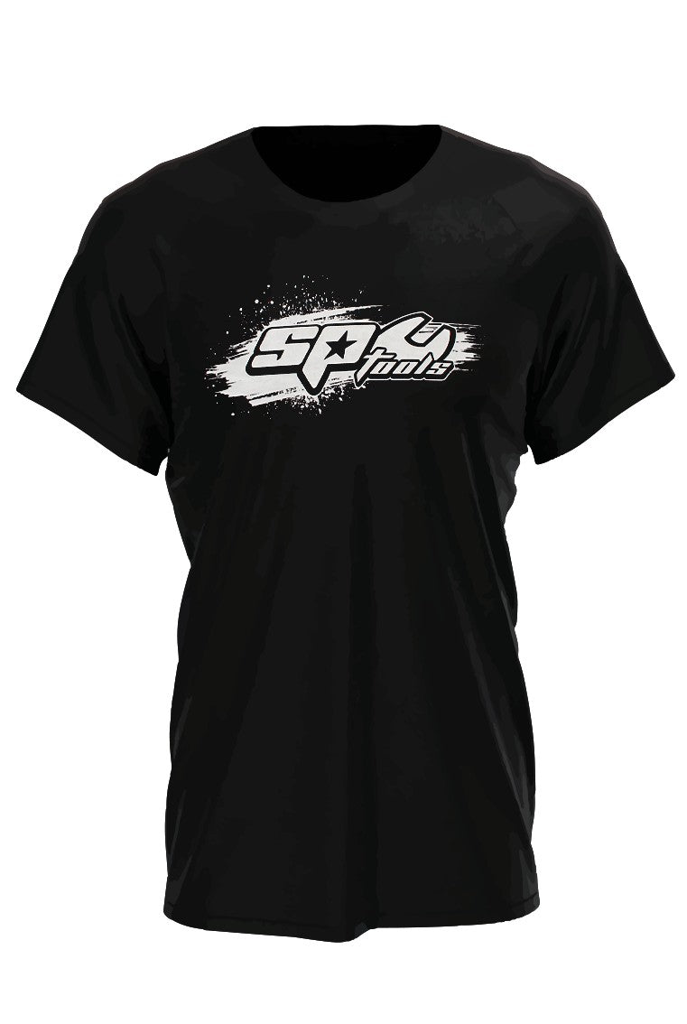 SP T-SHIRT BLACK AND WHITE SIZE L