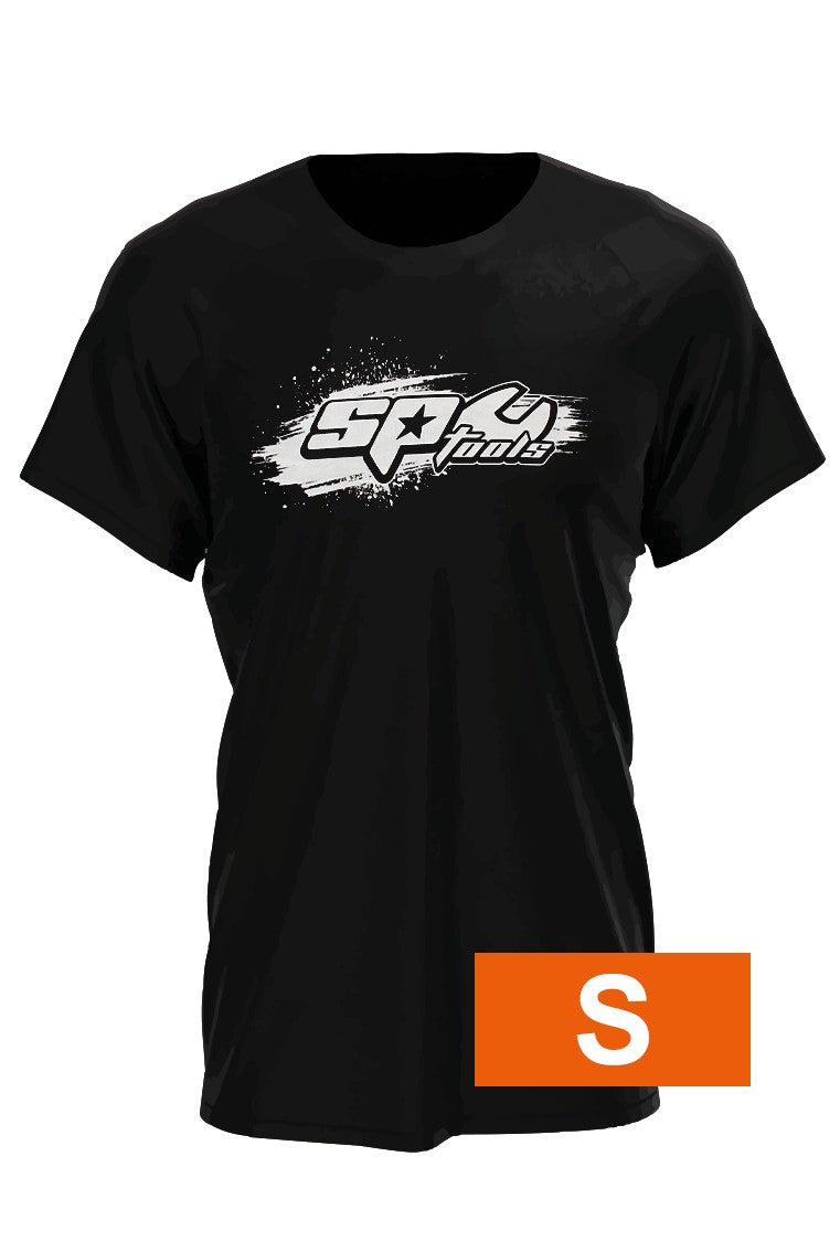SP T-SHIRT BLACK AND WHITE SIZE S