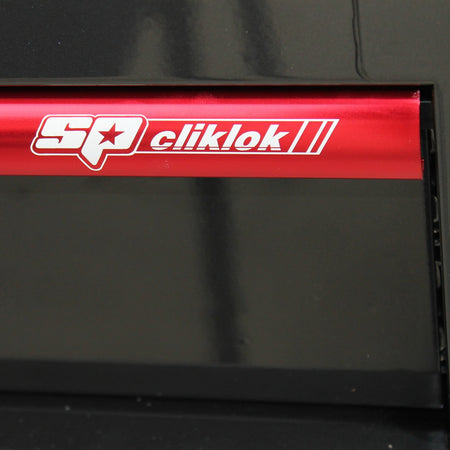 CUSTOM GEREEDSCHAPSKIST ZWART/ROOD 5 LADEN POWER HUTCH