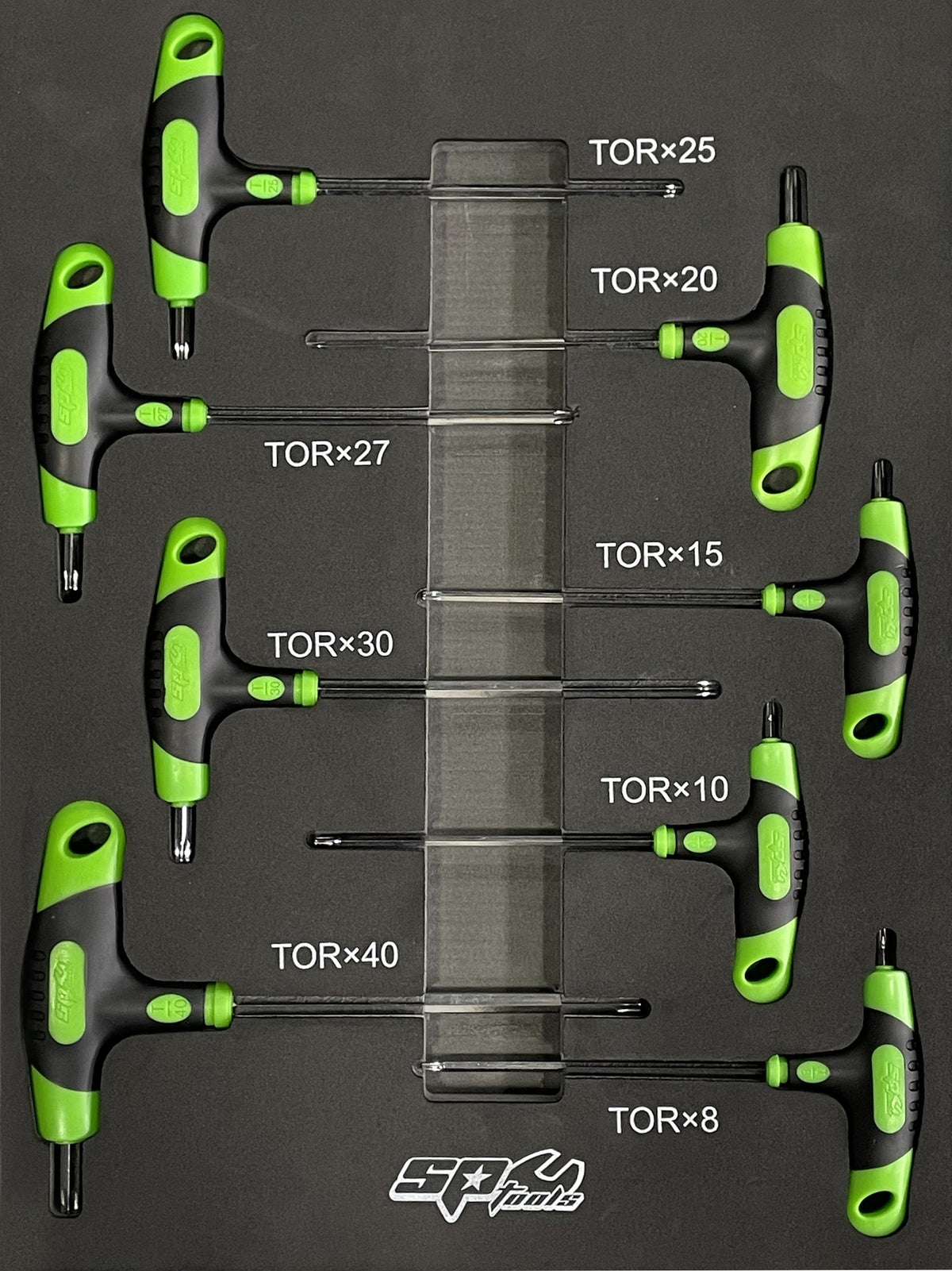 T-GREEP TORX IN FOAM INLAY 8 DELIG