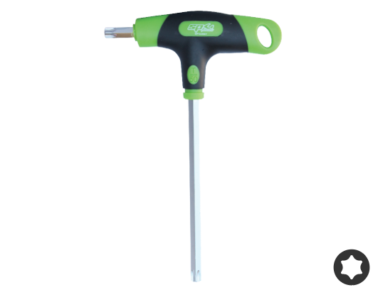 T-GREEP TORX SLEUTEL T27 SOFTGRIP