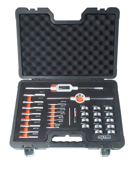 TAP & SNIJPLATEN SET 32 DELIG