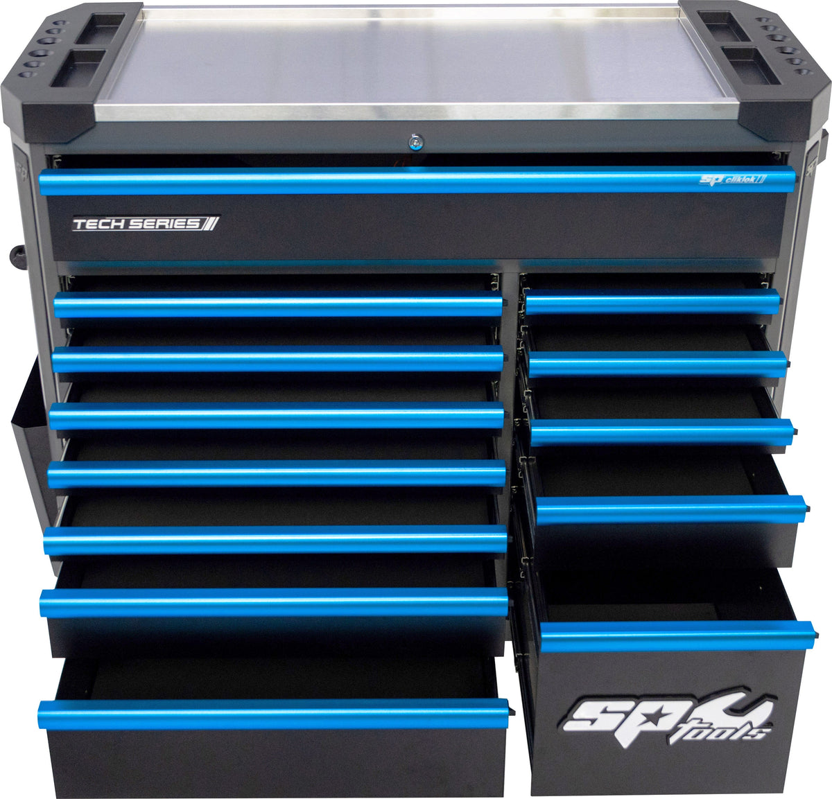 TECH SERIE GEREEDSCHAPWAGEN 13 LADEN DIAMOND BLACK/BLUE