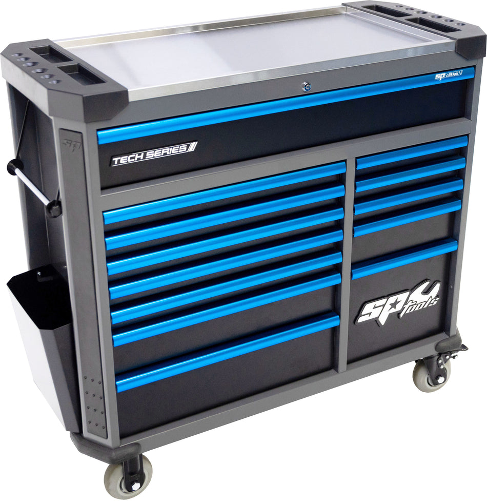 TECH SERIE GEREEDSCHAPWAGEN 13 LADEN DIAMOND BLACK/BLUE