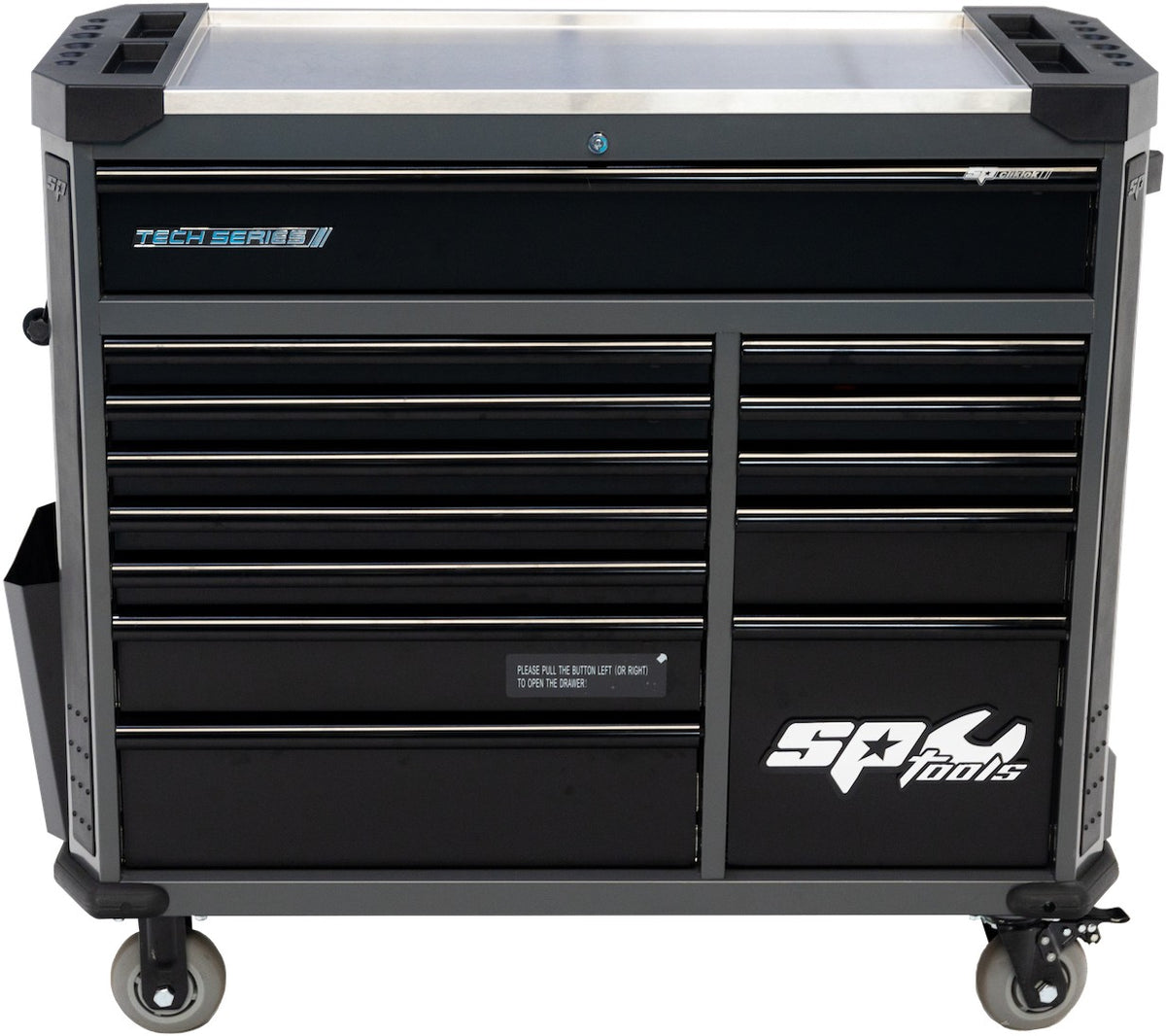 506 DELIGE TOOLKIT IN TECH SERIES GEREEDSCHAPWAGEN 13 LADEN ZWART
