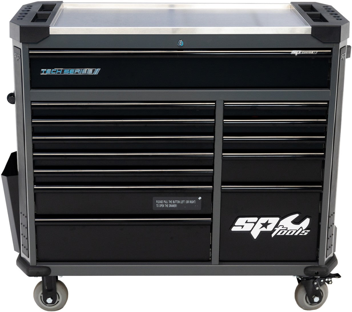 506 DELIGE TOOLKIT IN TECH SERIES GEREEDSCHAPWAGEN 13 LADEN ZWART