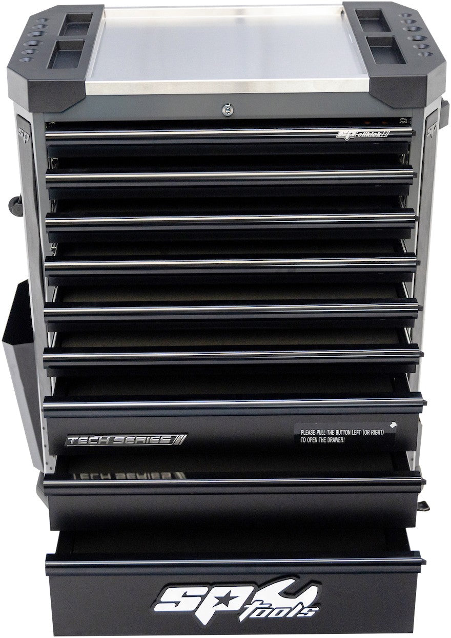 TECH SERIE GEREEDSCHAPWAGEN 9 LADEN DIAMOND BLACK