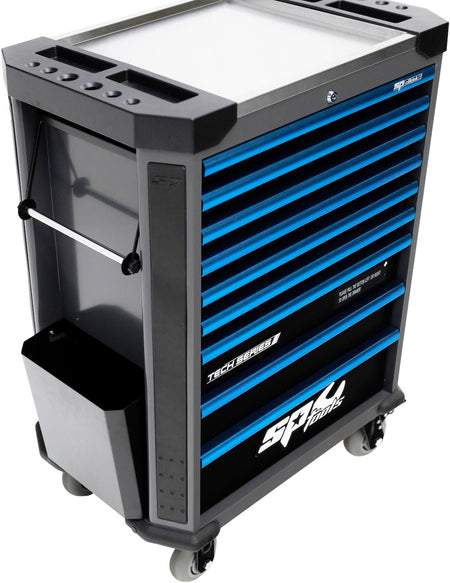 TECH SERIE GEREEDSCHAPWAGEN 9 LADEN DIAMOND BLACK/BLUE