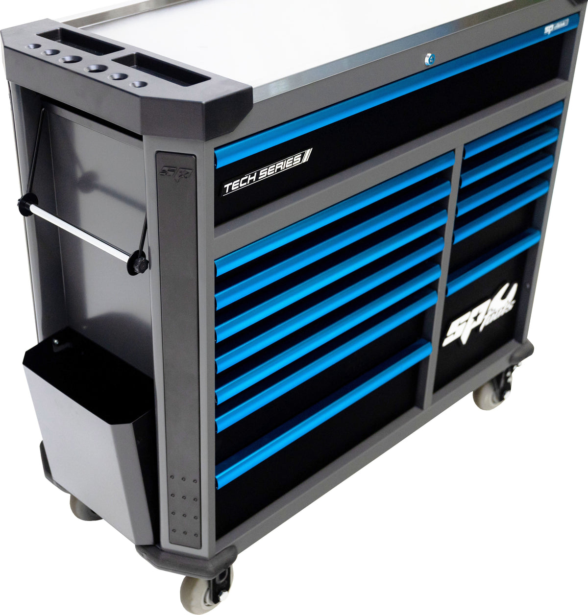 470 DELIGE TOOLKIT IN TECH SERIES GEREEDSCHAPWAGEN 13 LADEN ZWART/ BLAUW