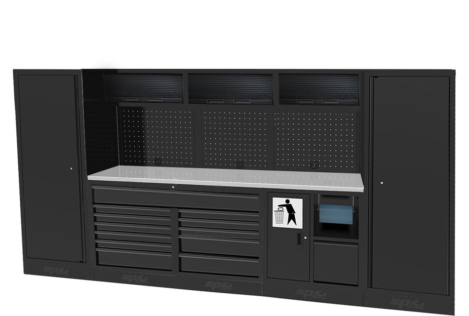 USA WORKSHOP SERIES 16 DELIG MET RVS WERKBLAD