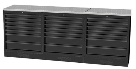 USA WORKSHOP SERIES 4 DELIG LAAG MET RVS WERKBLAD
