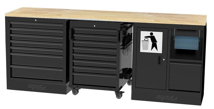 USA WORKSHOP SERIES 5 DELIG LAAG MET HOUTEN WERKBLAD