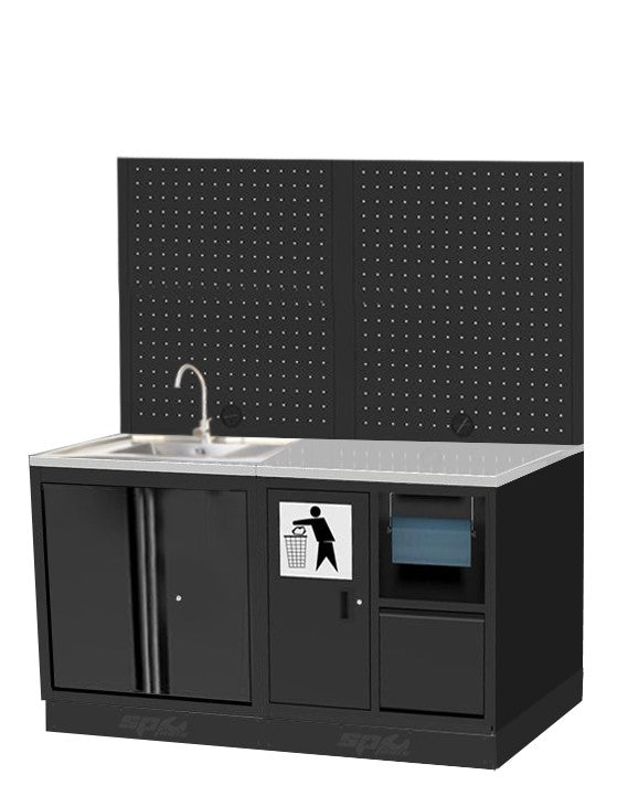 USA WORKSHOP SERIES 8 DELIG MET RVS WERKBLAD
