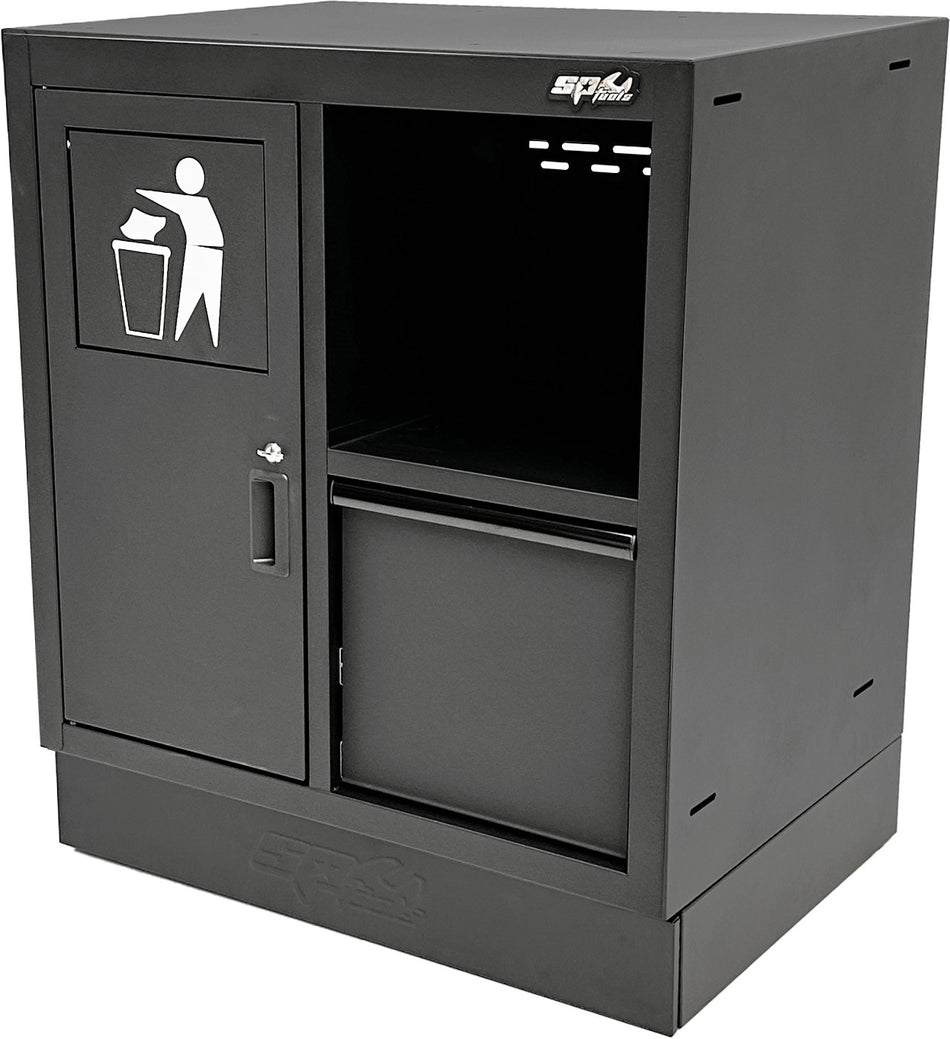 MULTIFUNCTIONELE AFVAL/RECYCLING KAST VOOR SUMO WORKSHOP SERIES