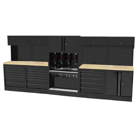 USA WORKSHOP SERIES MET HOUTEN WERKBLAD EN OLIE UNIT